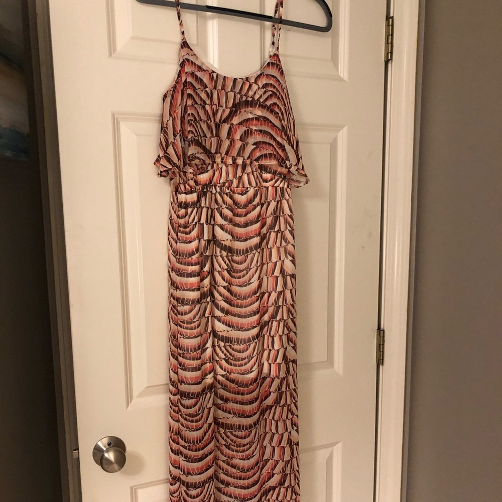 Sheer maxi dress